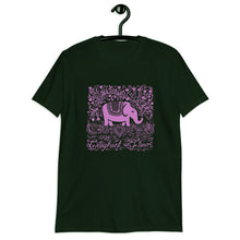 Load image into Gallery viewer, Elephant in Pink Short-Sleeve Unisex T-Shirt