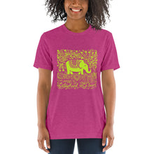 Load image into Gallery viewer, Elephant in Yellow Short-Sleeve Unisex T-Shirt