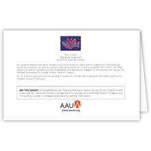Load image into Gallery viewer, Girl on a Bird Limited Edition AAUW Notecard (set of 12)