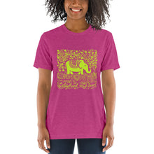Load image into Gallery viewer, Elephant in Yellow Short-Sleeve Unisex T-Shirt
