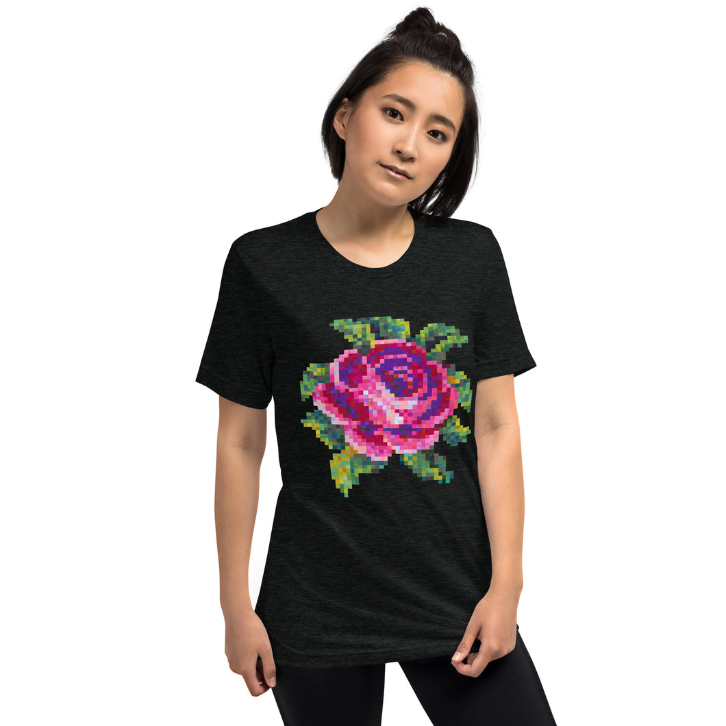 Pixel Rose T-shirt