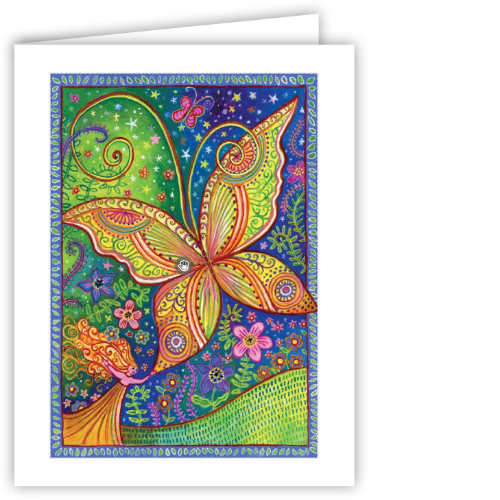 Butterfly Notecards (set of 5)